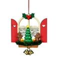 thumbnail image 1 of Christian icht Ornament - Window with Gingerbread, 1 of 1