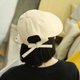 thumbnail image 3 of Sombrero de ala grande largo para mujer, protección solar de verano, estilo negro, versátil, marca de moda, gorra con visera de nicho, verano, 3 of 5