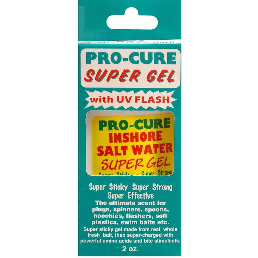 Pro-Cure 2 oz Super Gel, Inshore Saltwater - Walmart.com