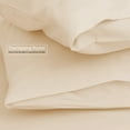 thumbnail image 5 of Extra Deep Pocket 6 Piece Bed Sheet Set – Super Deep Fitted Sheet Fits Mattress from 18-24 inces Depth – Double Brushed Microfiber Sheets with 4 Pillow Cases, Queen, Cream, 5 of 6