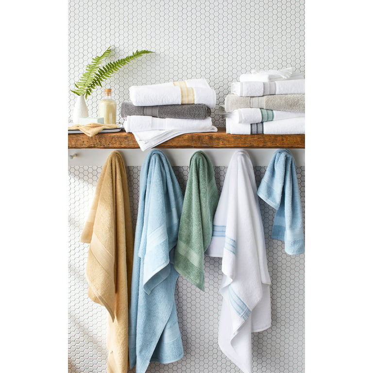Better Homes & Gardens Traditional 6-Piece Bath Towel Set , Beige 