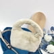 thumbnail image 3 of Bolso de felpa para mujer, bolso de hombro a juego, bandolera borrosa, bolso para citas, 3 of 5