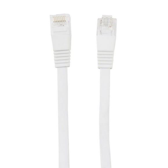 Câble réseau CAT6 plat de 15,25 m (50 pi) onn. Connecteurs RJ45