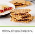 thumbnail image 4 of Top Seedz Certified Organic Gluten Free 6 Seed Crackers , 2-Pack , 5 Ounces , Healthy Vegan Crackers with Plant Based Protein , Made of Sunflower, Flax, Sesame and Pumpkin Seed 6 Seed 5 Ounce (Pack of 2), 4 of 7