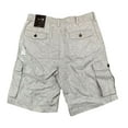thumbnail image 2 of Tasso Elba Mens Marco Cargo Shorts Small 10" Drawstring   Beige S, 2 of 3