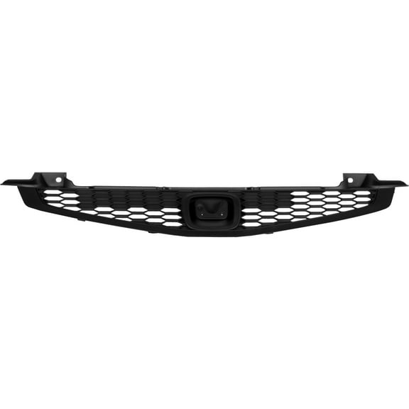 KAI New CAPA Certified Premium Replacement Front Grille, Fits 2012-2013 Honda Civic Coupe