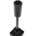 thumbnail image 5 of DecMode 2 Candle Black Aluminum Metal Slim Candle Holder with Block Bases, Set of 2, 5 of 13