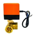 thumbnail image 4 of 3/4" Electric Ball Valve Brass Air Conditioning Floor Heating Solenoid Valve Three-way AC220 DC24V DC12V ,Easy to Use, 4 of 4