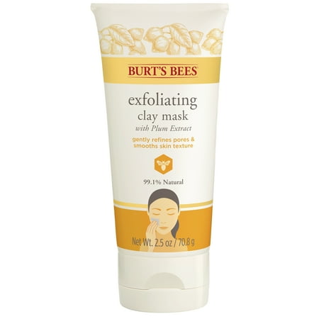 - Burt's Bees Exfoliating Clay Mask - 2.5 ounce