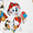 Paw Patrol White, variant on Hello Kitty Toddlers Girls One-Piece Sleeper, Sizes 12M-5T