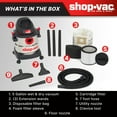 thumbnail image 2 of Shop-Vac 5 Gallon 4.5 Peak HP Wet Dry Vacuum, 2 of 10