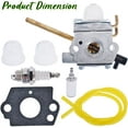 thumbnail image 2 of EPOTOOR UT-08520 Carburetor 308028007 Replacement for Homelite UT-08921 UT-08550 UT-08951 26CC Blower, 2 of 5