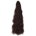 thumbnail image 2 of LELINTA 24 inch Ponytail Extension Wavy Curly Synthetic Hair Hairpieces Long Thick Pony Tails with Jaw Clip for Women Girls 16Colors 135g/24", 2 of 8