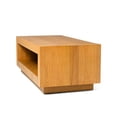 Maven Lane Artemis Contemporary Wooden Coffee Table in Refined Natural ...