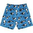 thumbnail image 2 of Boys Swim Trunks Beach Board Shorts Quick Dry Toddler Swimsuit Bathing Suits with Mesh Lining, 2 of 6
