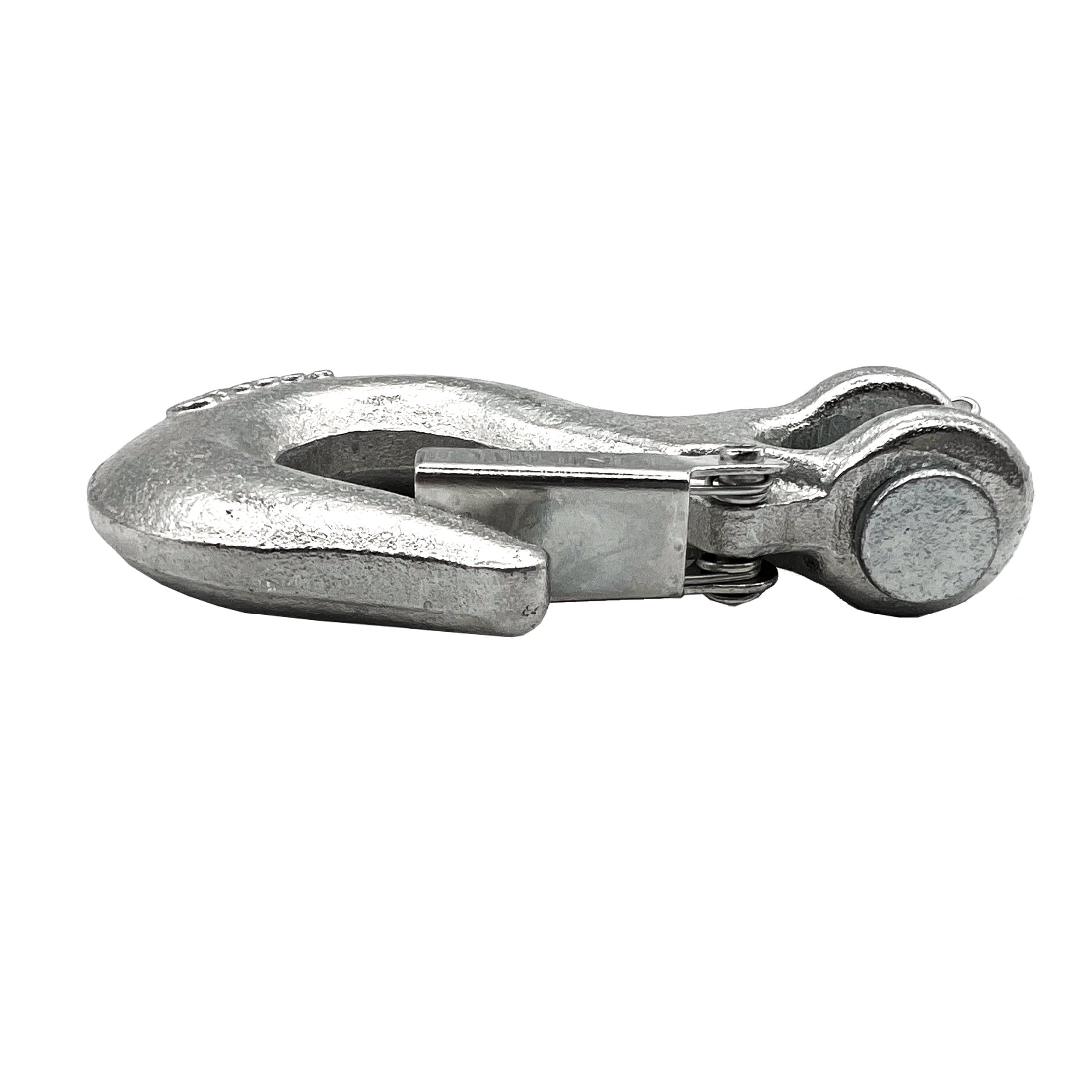 1/4" Clevis Slip Hook with Latch, Peerless Chain Company, #4716238CS, Steel, Silver