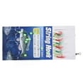 thumbnail image 4 of Rigs Bait 10 Hooks Fishing Feather Lures Sea Herring Baits String Hooks, 4 of 9
