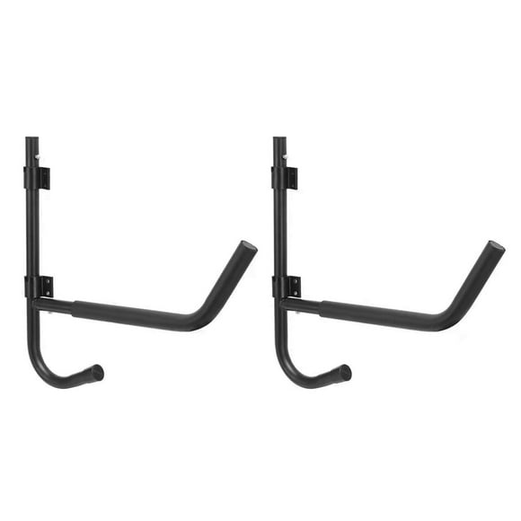 yeacher Iron and Rubber Canoe Wall Rack with 45kg Capacity, Compact 42x19x6cm Storage Solution