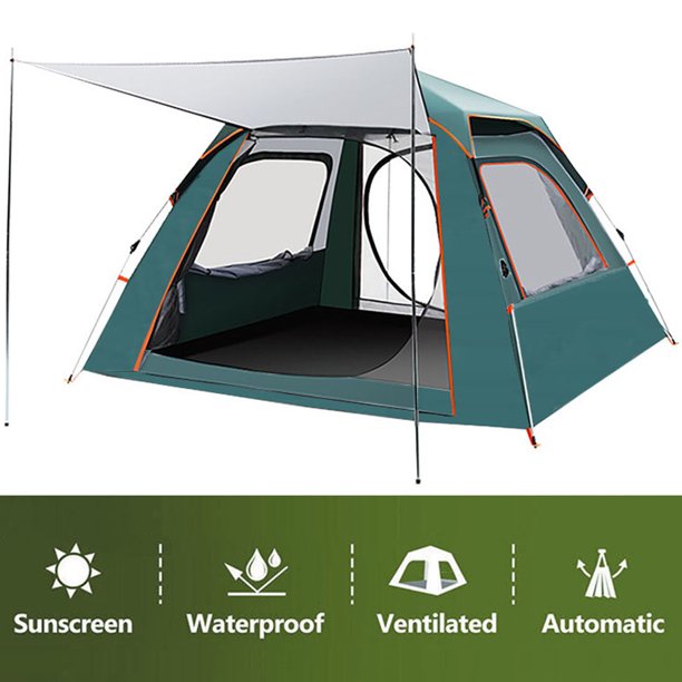 WOOVFU,5 Person Tent,Tent Camp 5 Person Waterproof,Quick Set Portable