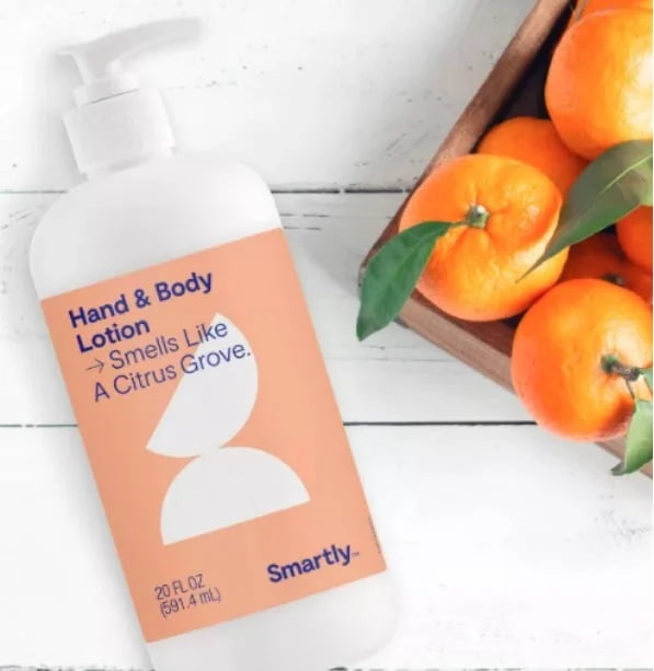 Smartly Hand & Body Lotion, Smells Like A Citrus Grove 20 Oz. (Pack