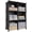 Black, variant on 6-Cube Storage Organizer, Closet Organizer Storage Cabinet Shelf Bookcase Bookshelf with Metal Hammer, Storage Cubes Organizer Cabinet for Kids, Closet, Bedroom, Bathroom(11.8x11.8x11.8 inch)Black