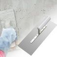 thumbnail image 6 of simhoa Masonry Trowel Plastering Trowel Hand Tools Concrete Finishing Trowel Drywall Trowel for Grouting Flooring Finishing Scraping Rectangle, 6 of 9