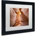 thumbnail image 2 of Trademark Fine Art "Welcome III" Canvas Art by Moises Levy White Matte, Black Frame, 2 of 4