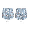 thumbnail image 3 of Balery winter Scarf beer Pantalones cortos deportivos para mujer con forro y dos bolsillos, elásticos, para entrenamiento, gimnasio, yoga-Large, 3 of 7