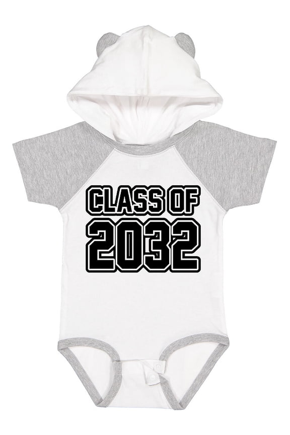 class of 2032 Boys or Girls Baby Bodysuit