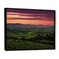 thumbnail image 2 of Designart "Twilight In Tuscany" Wine Floater Framed Canvas Prints, 2 of 5
