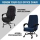 thumbnail image 5 of Fundas para sillas De ordenador De oficina Protector para sillón negro azul alta calidad Housse De Chaise incluye reposabrazos Velet fundas para sillas para jugadores, 5 of 5