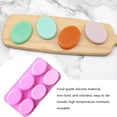 thumbnail image 4 of Bewildely 2 uds 6 cavidades jabón molde hecho a mano aromaterapia cera yeso epoxi hacer Kits DIY artesanía pastel Mousse suministro hogar Herramientas y accesorios para hornear, 4 of 6