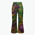 thumbnail image 5 of Womens Sweatpants Plus Size Printed Loose Casual Stylish Wide Leg Sweatpants Women White 5Xl, 5 of 5