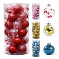 thumbnail image 2 of 24 Uds bolas de Navidad YONGSHENG inastillables 6 cm, 2 of 5