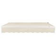 thumbnail image 2 of AWNTECH 10x8 Maui Right Motor Patio Retractable Awning Outdoor Canopy Sun Shade Without Aluminum Protective Hood, Linen, 2 of 3