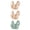 Green3, variant on 3 PC Wireless Bras for Women No Underwire Seamless Bras Full Coverage Comfy Bralettes Plus Size