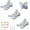 Silver, variant on CATPAN Silver Butterfly Drawer Knobs,Kitchen Hardware for Cabinets Cute Animal Dresser Knobs Furniture Cupboard Handles Single Hole Cabinet Knobs 4 Pcs (Silver)