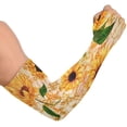 thumbnail image 1 of Pretty Sunflower Arm Sleeves,UV Sun Protection Cooling Arm Sleeves for Basketball Running Cycling Golfing, 1 of 7