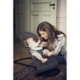 thumbnail image 2 of BabyBjorn Bouncer Balance in Soft Woven/Jersey Blend Fabric - Dark Gray/Gray on Black Frame, 2 of 2