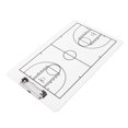 thumbnail image 1 of Tablero De Entrenamiento De Baloncesto De PVC, Portapapeles De Entrenamiento De Borrado En Seco, Pizarra Blanca De Estrategia Para Juegos, Entrenamiento De Planificación De Juegos, 1 of 7