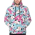 thumbnail image 4 of Hoodies for Men - Classic Funny Cute Cow Eating Grass Long Sleeve Comfrt Men'S Fashion Hoodies & Sweatshirts, Sweatshirts for Men Hoodies Pullover Clothing Clothes with Pouch, 4 of 7