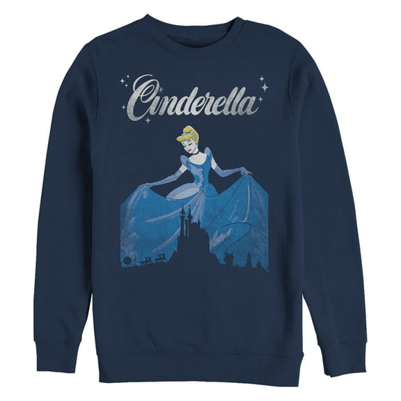 Men's Cinderella Dress Silhouette Sweatshirt