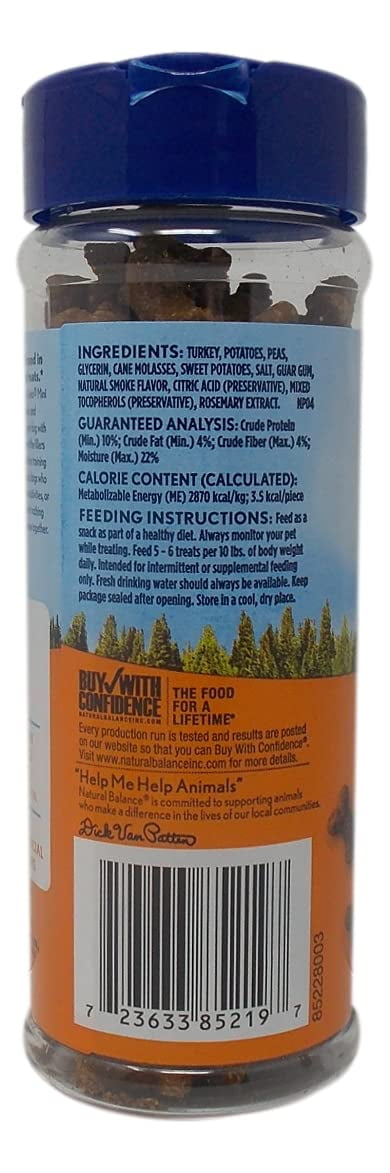 Mini Dog Treats,  L.I.D. (1) Each: Salmon, Chicken, Turkey (5.3 Ounces) MerlinsMart Zine| Naturals Balance