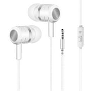 HEVIRGO 3.5mm Universal Dual Speaker Subwoofer Wired In-ear Earphone Earbuds for Android