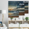 thumbnail image 5 of Design Art - Lever du Soleil et des Vagues Incandescentes dans l'Océan, 5 of 5