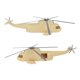 thumbnail image 1 of Timmee Plastic Army Men Playset de helicóptero - Tan 26pc hecho en EE. UU. Tim Mee Toy Tim Mee Toy, 1 of 2