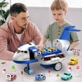 thumbnail image 3 of Avión de juguete MSKOLER con pistas de carreras para niños de 3 a 5 años, 3 of 9