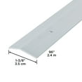 thumbnail image 3 of M-D Building Products 97032 1-3/8 In. X 96 In. Bright Clear Aluminum Carpet Trim Smooth, 3 of 4