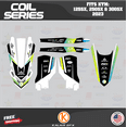 thumbnail image 2 of Kalair GFX Graphics Kit for KTM Motorcross 2-Stroke 125SX,250SX and 300SX (2023) Coil Series, 2 of 5