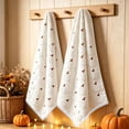 thumbnail image 2 of Hand Towels Fall Pumpkin Thanksgiving Bathroom Decorative Towels for Drying, Cleaning, Cooking, Holiday (2pcs), 2 of 6